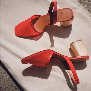 LOQ Pepa Heel in Safron